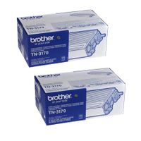original multipack brother dcp-8060 printer toner cartridges 2 pack -tn3170