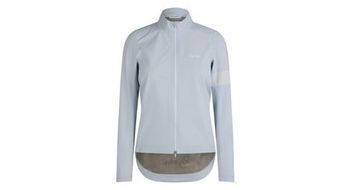 Chaqueta de lluvia rapha core para mujer azul blanco