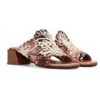 hispanitas zapatos de tacon sandalia linea tulipan para mujer