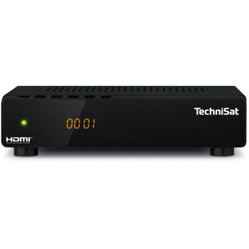 Descodificador Satélite TechniSat HD-S 261 DVB-S2 HD Negro