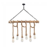 lampara colgante gentry 6 luces
