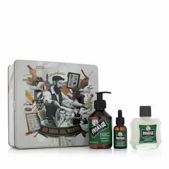 Set Para Cuidado De La Barba Proraso Línea Refrescante 3 Piezas