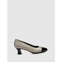 pitillos zapatos de tacon salon 10850 beig para mujer