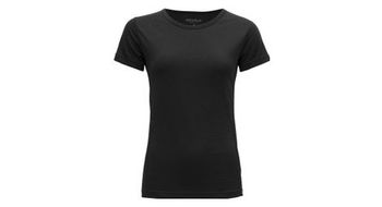 Camiseta de mujer devold breeze merino 150 negra