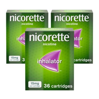 Nicorette Inhalator 15mg - 108 Catridges