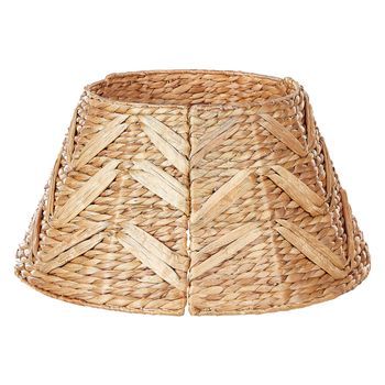 Base De Árbol De Navidad De Jacinto De Agua Hecho A Mano Redondo Cubre Pie Cubre Maceta Faldón Accesorios Interior ⌀ 45 Cm Flateyri