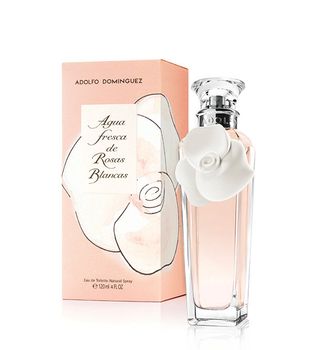 Adolfo Dominguez Agua Fresca de Rosas Blancas Eau de Toillete for Women, Spray 120ml