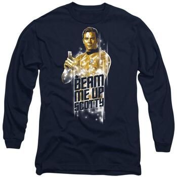 Star Trek Camiseta manga larga Beam Me Up para mujer