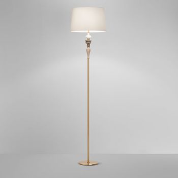 Lámpara de pie latón e27 170 cm - perenz