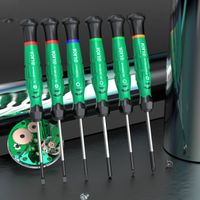 destornillador hexagonal de cabeza plana de precision laoa mini de acero aleado s2 herramientas de mantenimiento para el hogar