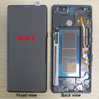 pantalla lcd incell para samsung galaxy note 8 sm-n950f ensamblaje de digitalizador de pantalla tactil con marco y boton lateral de repuesto n950u