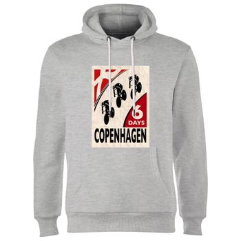 Six Days Copenhagen Hoodie - Grey - M - Grey