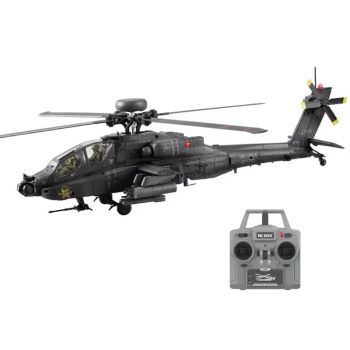 RC Era C170 AH-64D Apache 2.4G 6CH 6G 1:48 Scale Altitude Hold Optical Flow Positioning TOF Altitude Hold Flybarless RC