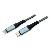 cable mcl lightning a usb-c 1 m 60 w gris