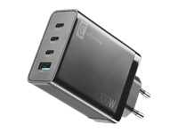 cargador movil - cellularline nano gan 100 w 4 puertos usb c usb universal negro