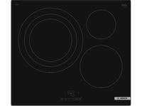 placa induccion - bosch pid61rbb5e 3 zonas zona grande 32 cm 17 niveles control touchselect negro