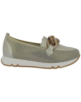 de D`CUTILLAS D`CUTILLAS DOCTOR CUTILLAS 82561 MOCASÍN CON PLANTILLA EXTRAÍBLE CHAMPAGNE