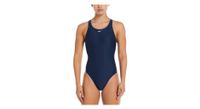 banador nike swim fastback azul mujer