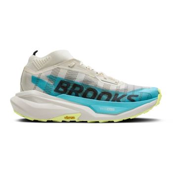 Zapatillas Brooks Cascadia Elite Blanco Azul SS26 Unisex, Talla 45.5 - EUR