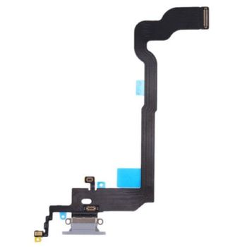 Conector Carga Flex Iphone X A1865 A1901 Blanco Repuesto