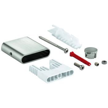 Soporte De Barra De Ducha Grohe Para Rainshower Smartactive Brausest., Metal, Supersteel, 48425dc0