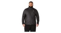 chaqueta cortaviento asics core run negra hombre