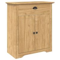 gabinete de bano  armario de bano con puerta bodo marron miel 70 x 35 x 80 cm