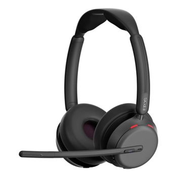 Auriculares EPOS Impact 1000 inalámbricos Bluetooth con cancelación de ruido y micrófono, negros