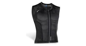 Bluegrass armor lite chaleco protector con protector de espalda negro
