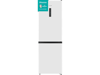 REACONDICIONADO Seminuevo Bueno Frigorífico combi - Hisense RB390N4DWD, No Frost, 186 cm, 304 l, Dual-tech Cooling, Blanco