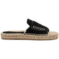 paloma barcelo alpargatas maya suede black para mujer