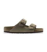 birkenstock para hombre 951301 sandalias de piel arizona soft ajuste regular marron 44 plano ninguno casual