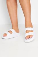 sandalias blancas de goma eva en ancho especial