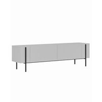 mueble tv kari blanco y negro