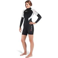 mares traje 2nd skin shorty mujer