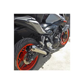 Silenciador de escape Yamaha MT-03 E4 Mass Cafe Racer