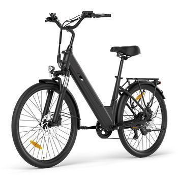 Bicicleta Eléctrica Touroll J2 St Pro 26 Pulgadas Motor 250w Nominal Batería Extraíble 36v 15.6ah Autonomía 100km Frenos Hidráulicos Shimano 7 Marchas Suspensión 60mm Paso Bajo