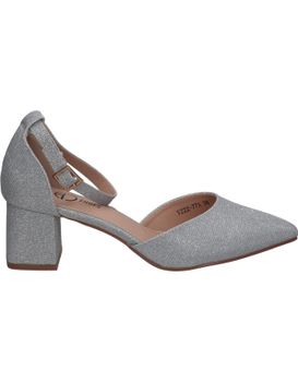 Zapatos De Tacón Polka 437 En Plata 39