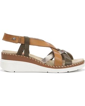 de FLUCHOS SANDALIA LEZA F2135 HABANA DORE CUERO