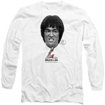 Bruce Lee Camiseta manga larga Self Help para hombre