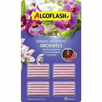 fertilizante para orquideas algoflash - 20 unidades