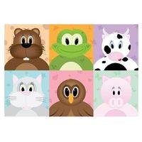 papel pintado 3d - mascotas serenas 300x210 cm