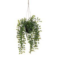 planta artificial ficus verde  h46xb20xl20cm