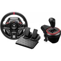volante thrustmaster t128 ps5ps4pc con palanca th8s y pedales magneticos
