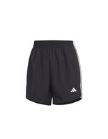 pantalones de fitness adidas 3 bandas short high r mujer negroblanco