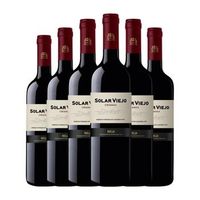 solar viejo vino tinto rioja crianza 75 cl 14 vol pack de 6 unidades