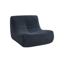 modulo para sofa modular envasado al vacio de terciopelo azul oscuro