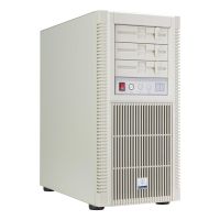 carcasa silverstone flp02 torre atx retro beige acero usb-c