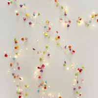 hearts battery operated fairy lights