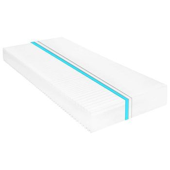 Colchón 7 Zonas Espuma De Pu 16 Cm H2 H3 120x200 Cm Vidaxl